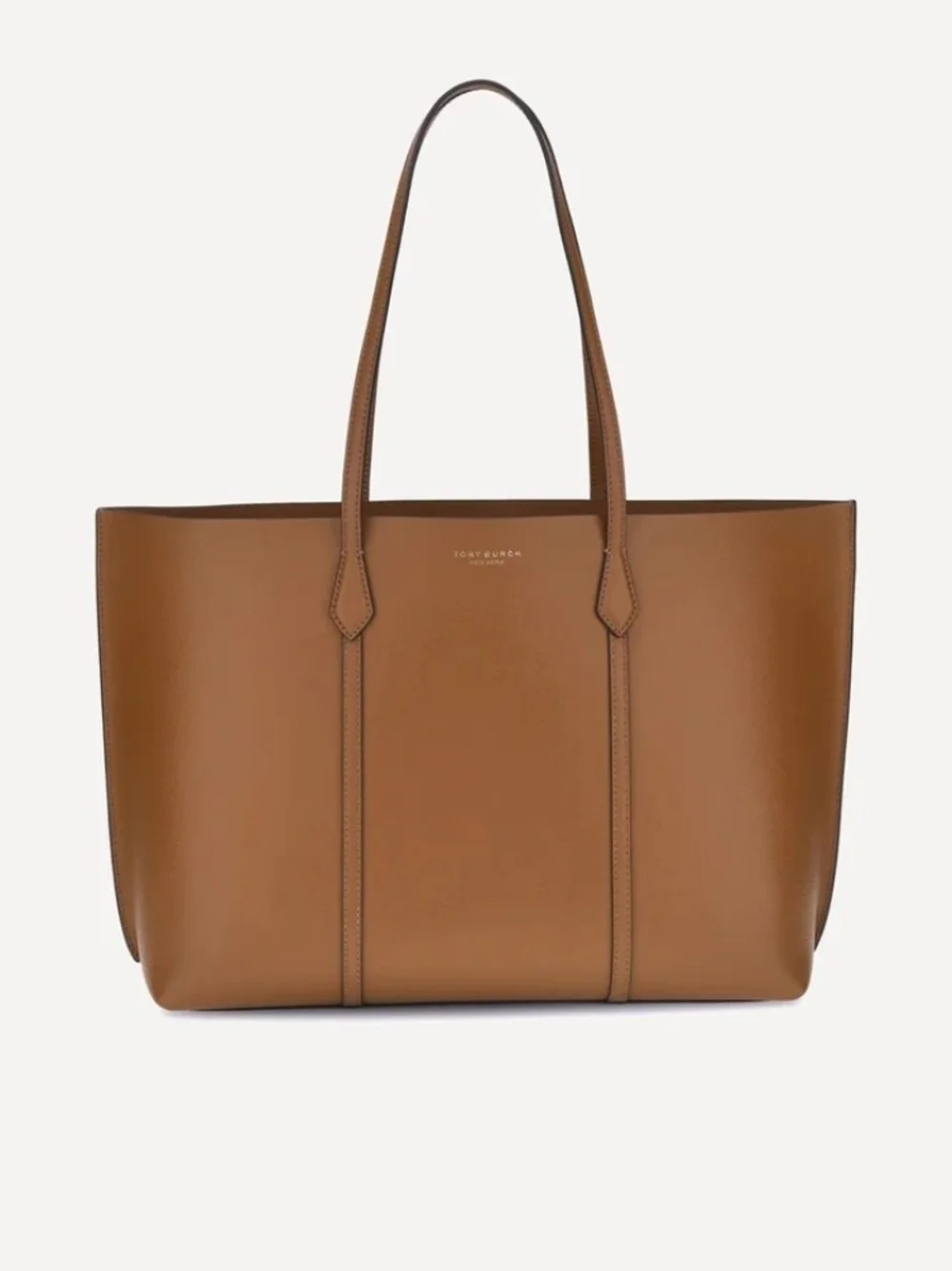 Torry Burch Tote Bag - Brown Leather Shoulder Tote